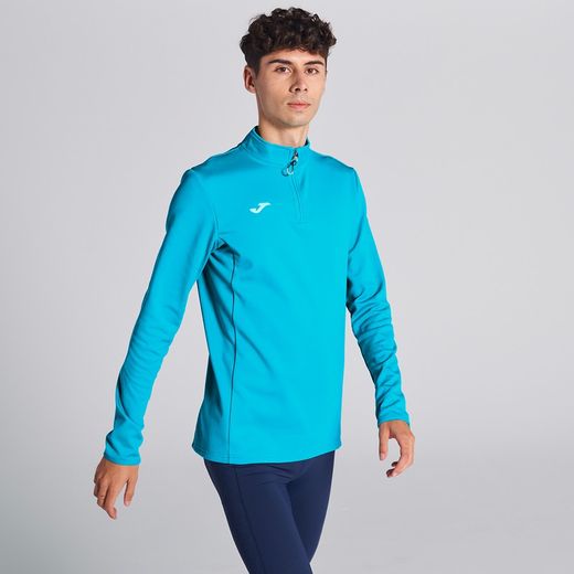 Running Night Sweatshirt Fluor Turquoise