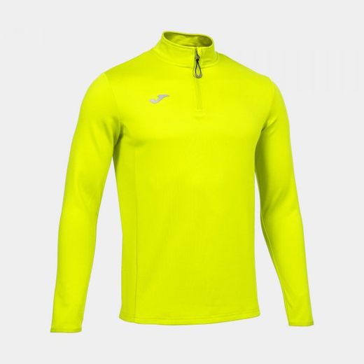 Sweat Running Night Jaune Fluo
