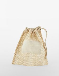 Sacos de malla de algodón orgánico