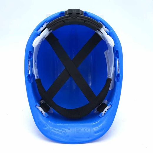 SAFETOP SR, casco alto brillo con rosca dorsal, EN397