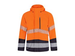 Safety Jogger SCUTI SSHELL JKT M Orange/Black