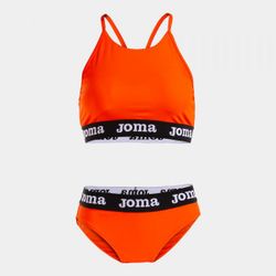 Santa Mónica Bikini Top + Swimming Bottoms Orange