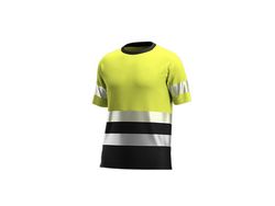 SCUTI TSHIRT M YELLOW/BLACK marca Safety Jogger colección Industrial