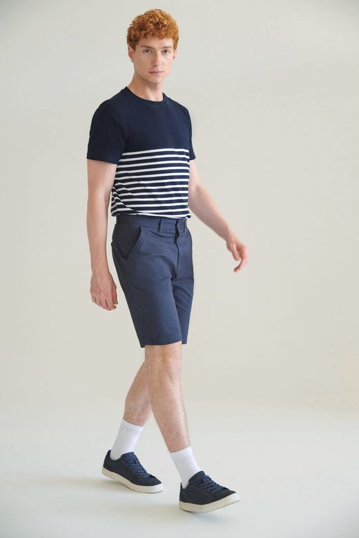 Pantaloncini Chino Stretch Uomo