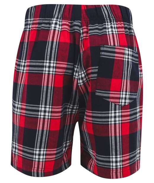 Short à motif tartan