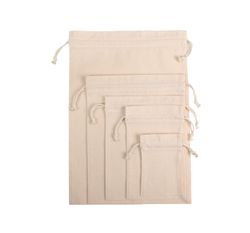 Kordeltasche aus biologischer Baumwolle