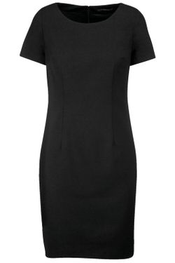 Short-sleeved dress Anthracite Heather