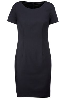 Short-sleeved dress Anthracite Heather