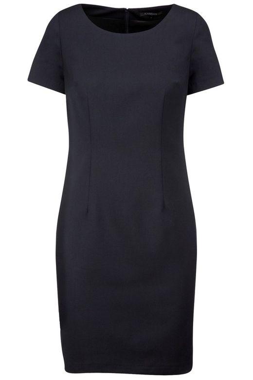 Short-sleeved dress Anthracite Heather