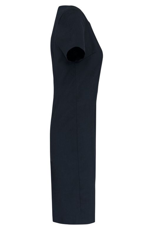 Short-sleeved dress Anthracite Heather