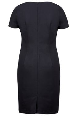 Short-sleeved dress Anthracite Heather
