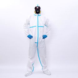 SKINGARD-PLUS Series, Buzo Blanco Anti-estático Cat.III tipo 4, 5, 6