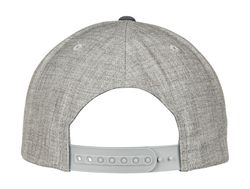 Snapback Melange de terciopelo