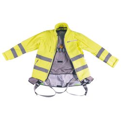 SNOWDON, arnés con chaqueta alta visibilidad 2 puntos