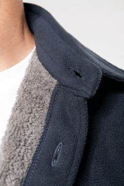 Polares Overshirt mit Sherpa-Futter