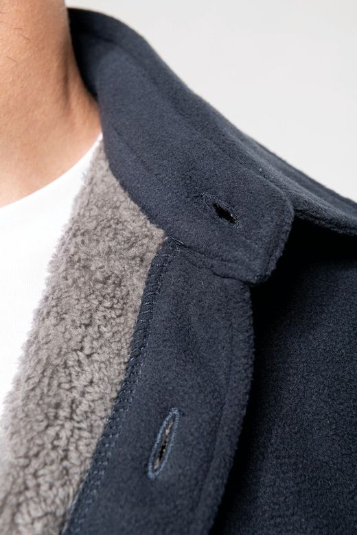 Polares Overshirt mit Sherpa-Futter