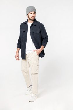 Polares Overshirt mit Sherpa-Futter