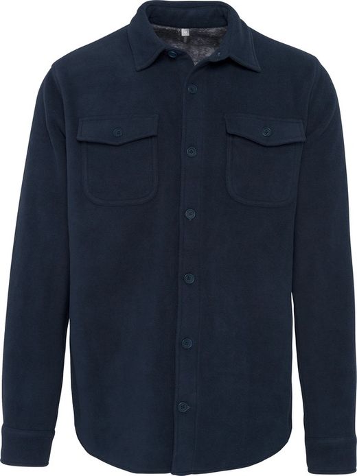 Polares Overshirt mit Sherpa-Futter