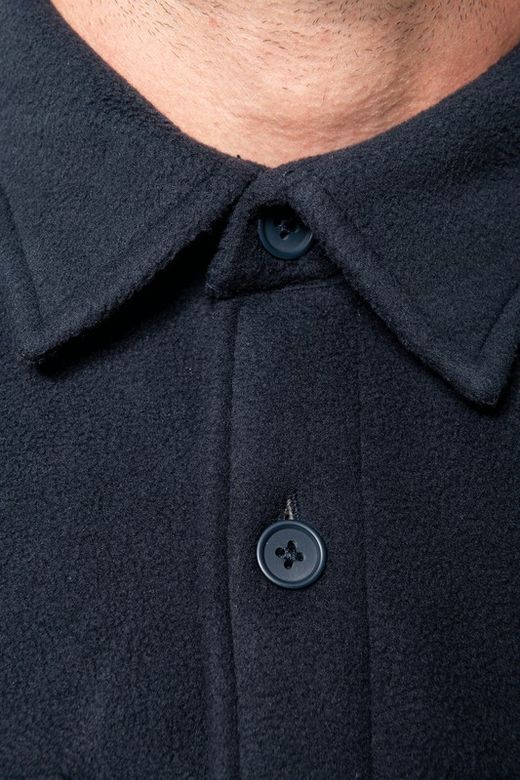 Polares Overshirt mit Sherpa-Futter