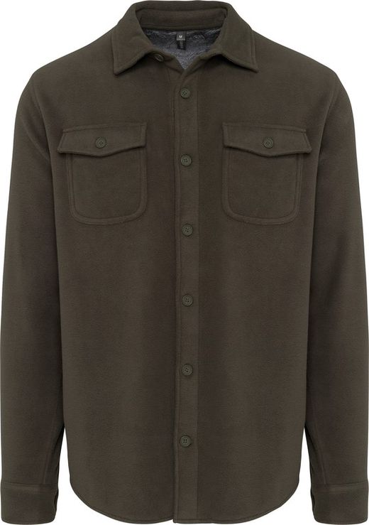 Polares Overshirt mit Sherpa-Futter