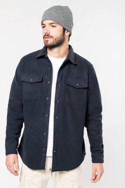 Sobrecamisa polar con forro de sherpa