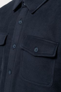 Polares Overshirt mit Sherpa-Futter