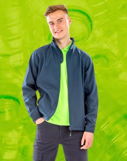 2-lagige recycelte Herrenschale und bedruckbar