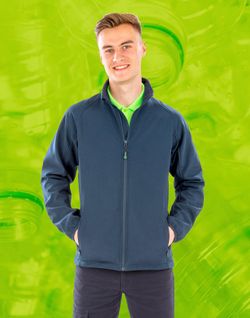 2-lagige recycelte Herrenschale und bedruckbar
