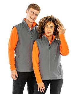 Recycelte Herren Sofshell 2 Schichten und bedruckbar
