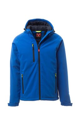 Softshell Gale Pad acolchada con capucha | Chaqueta impermeable y térmica