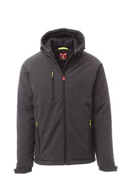 Softshell Gale Pad acolchada con capucha | Chaqueta impermeable y térmica