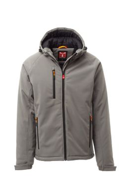 Softshell Gale Pad acolchada con capucha | Chaqueta impermeable y térmica