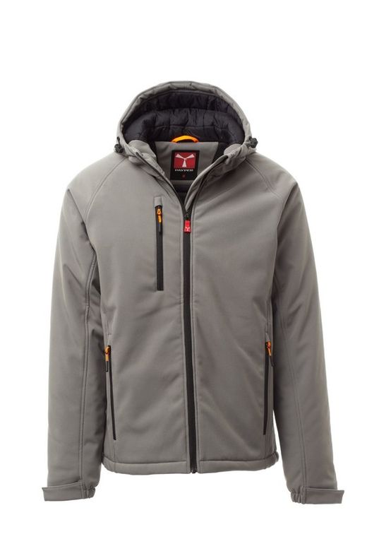 Softshell Gale Pad acolchada con capucha | Chaqueta impermeable y térmica
