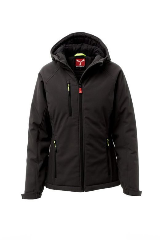 Softshell Acolchados Acolchado Con Capucha GALE PAD LADY