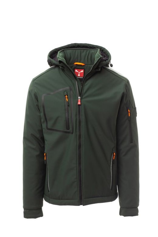 Softshell Acolchados Acolchado Con Capucha STREAM PAD