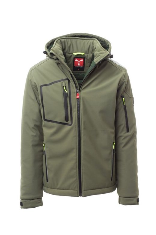 Softshell Acolchados Acolchado Con Capucha STREAM PAD