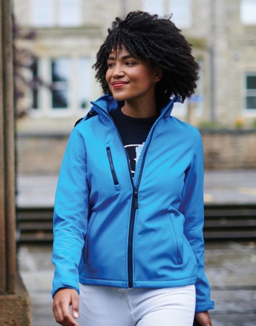 Softshell Hood 3 Schichten Venturer Frau