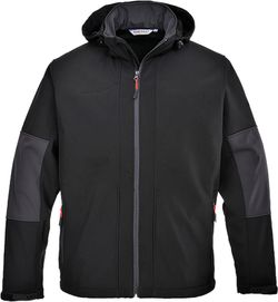 Softshell con capucha (3 capas)