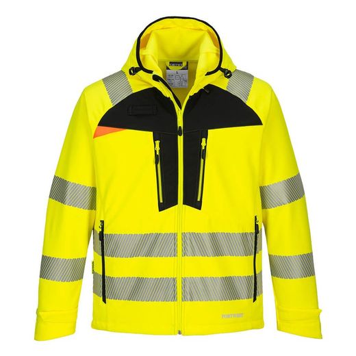 DX4 Warnschutz-Softshelljacke