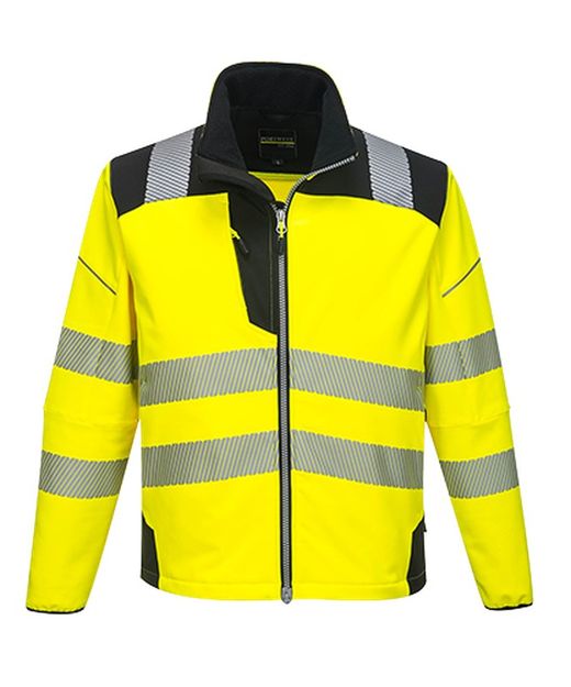 PW3 Warnschutz-Softshelljacke