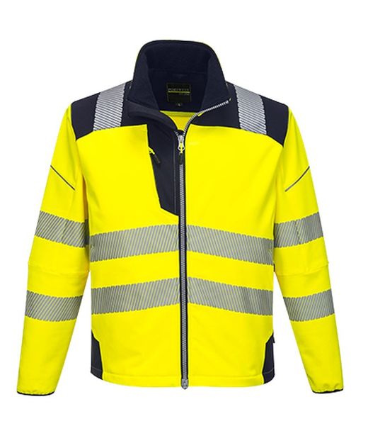 PW3 Warnschutz-Softshelljacke