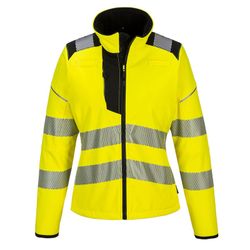 Softshell de alta visibilidad PW3 para mujer