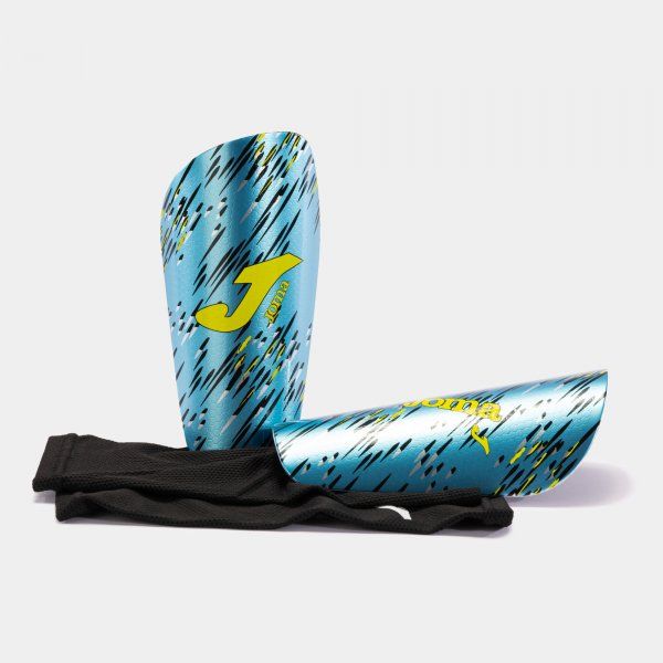 Spider Shin Guards Fluor Turquoise