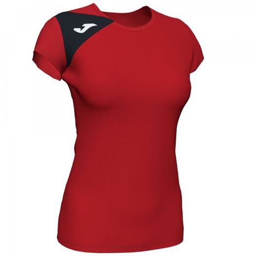 T-Shirt Spike Ii Rouge-Noir S/S