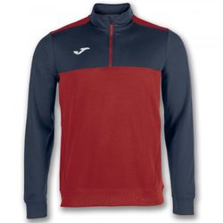 Sudadera 1/2 Cremallera Winner Rojo-Marino
