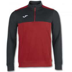 Sudadera 1/2 Cremallera Winner Rojo-Negro