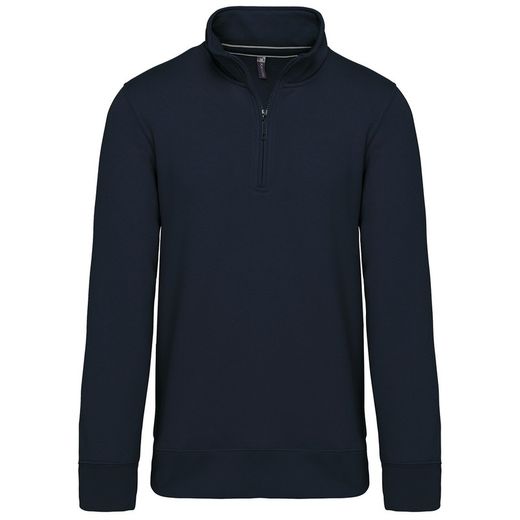 Sweatshirt mit Reißverschlusskragen