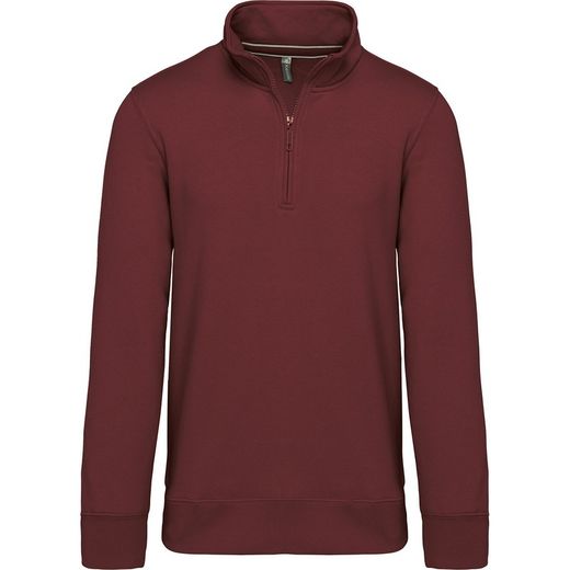 Sweatshirt mit Reißverschlusskragen