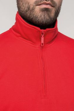 Sweatshirt mit Reißverschlusskragen