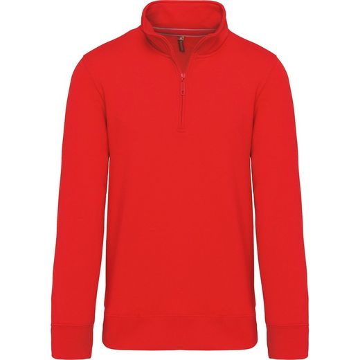 Sweatshirt mit Reißverschlusskragen